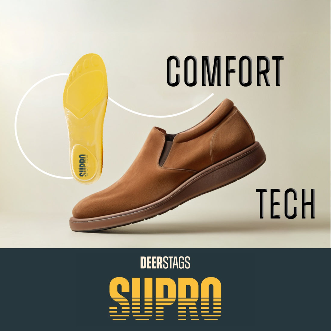 Men's Dominic in Black - SUPRO INSIDE