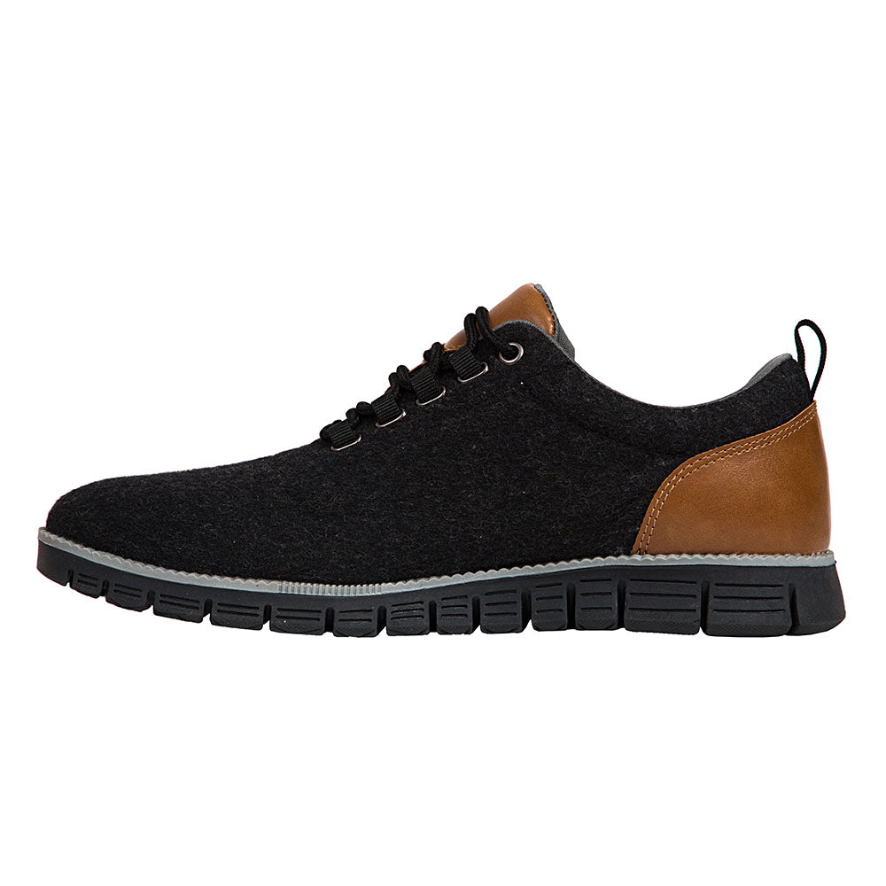 Deer Stags Mens Status in Black Felt