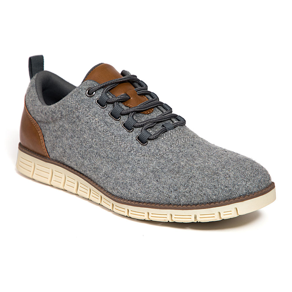 Deer Stags Mens Status in Grey Felt