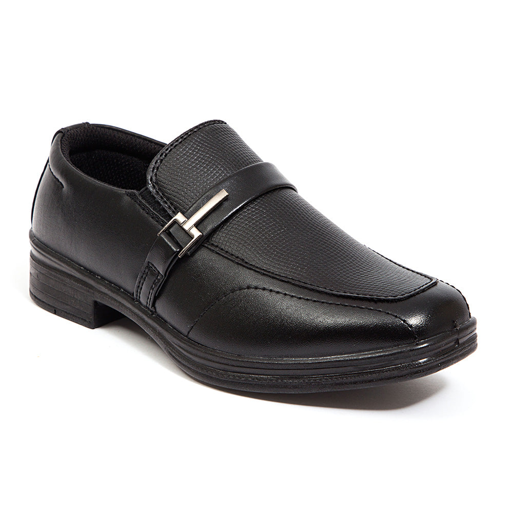 Deer Stags Boys' Bold Shoes - Black, 5.5 Deer Stags Boys' Bold Shoes - Black, 5.5