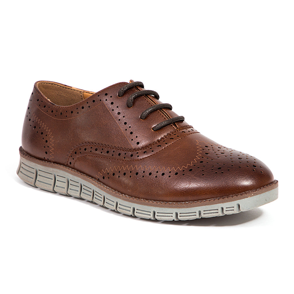 Deer Stags Benton Jr. Oxford in Brown