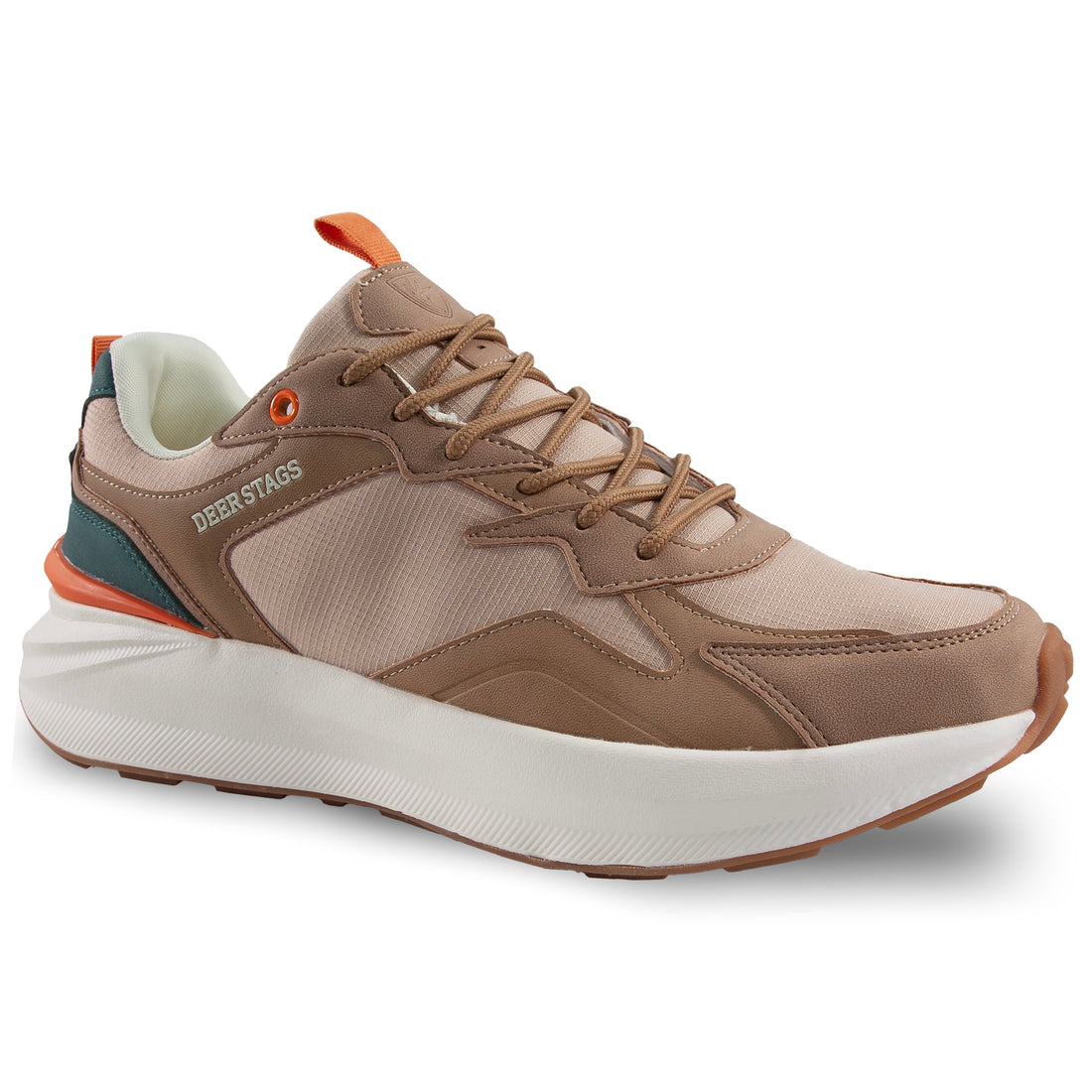 Deer Stags Men's Gravity Fashion Sneaker in Taupe