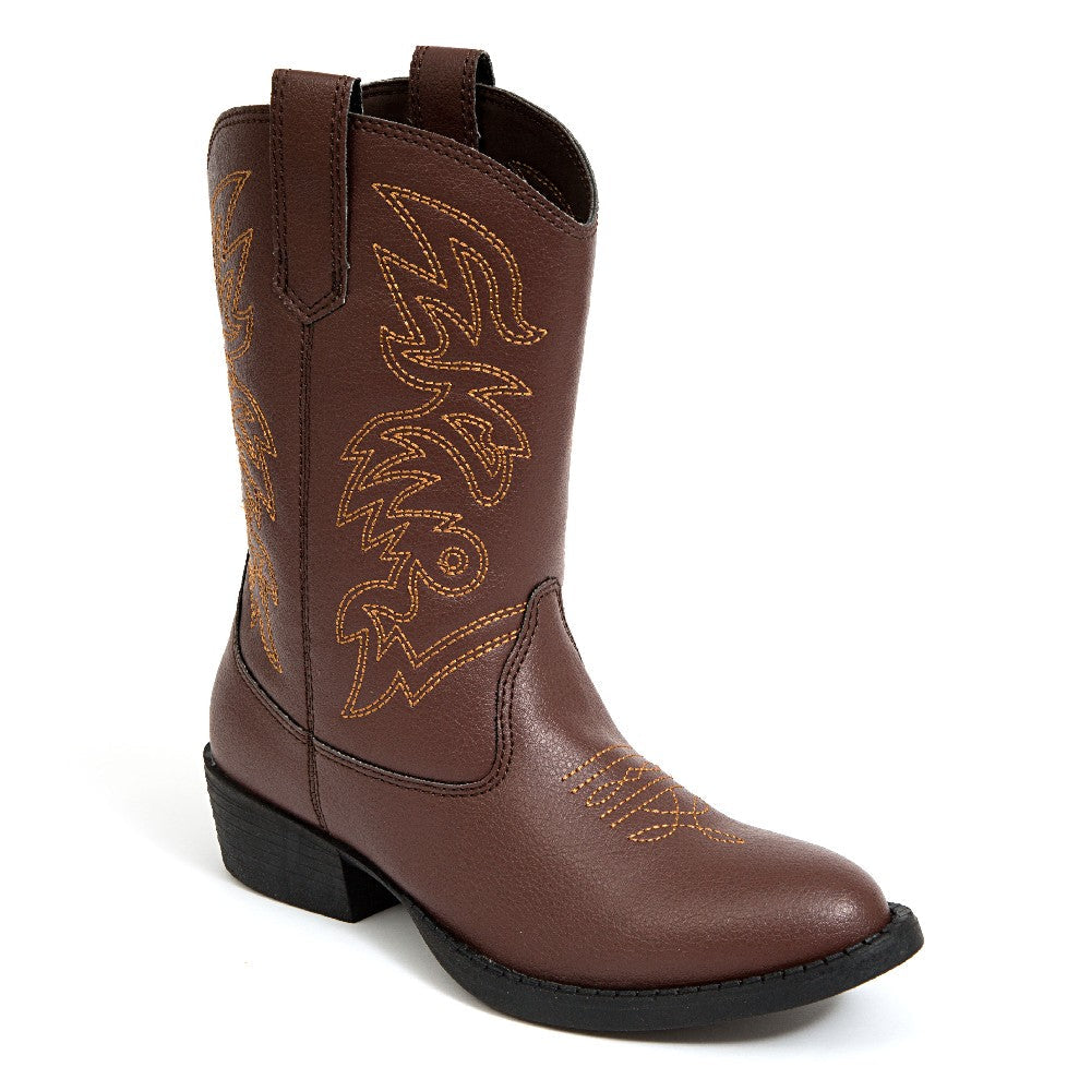 Deer Stags Kids Ranch in Dark Brown