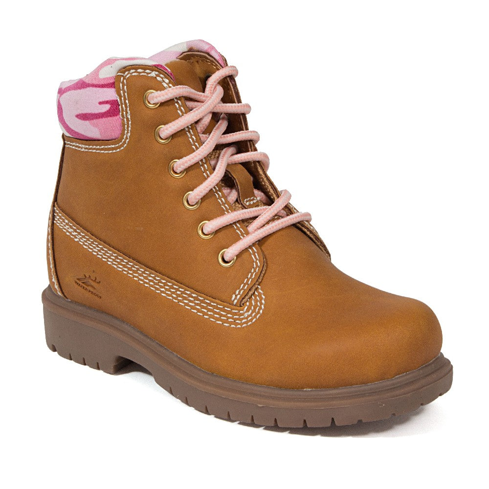 Deer Stags Kids Mak2 in Dark Wheat / Pink Camo