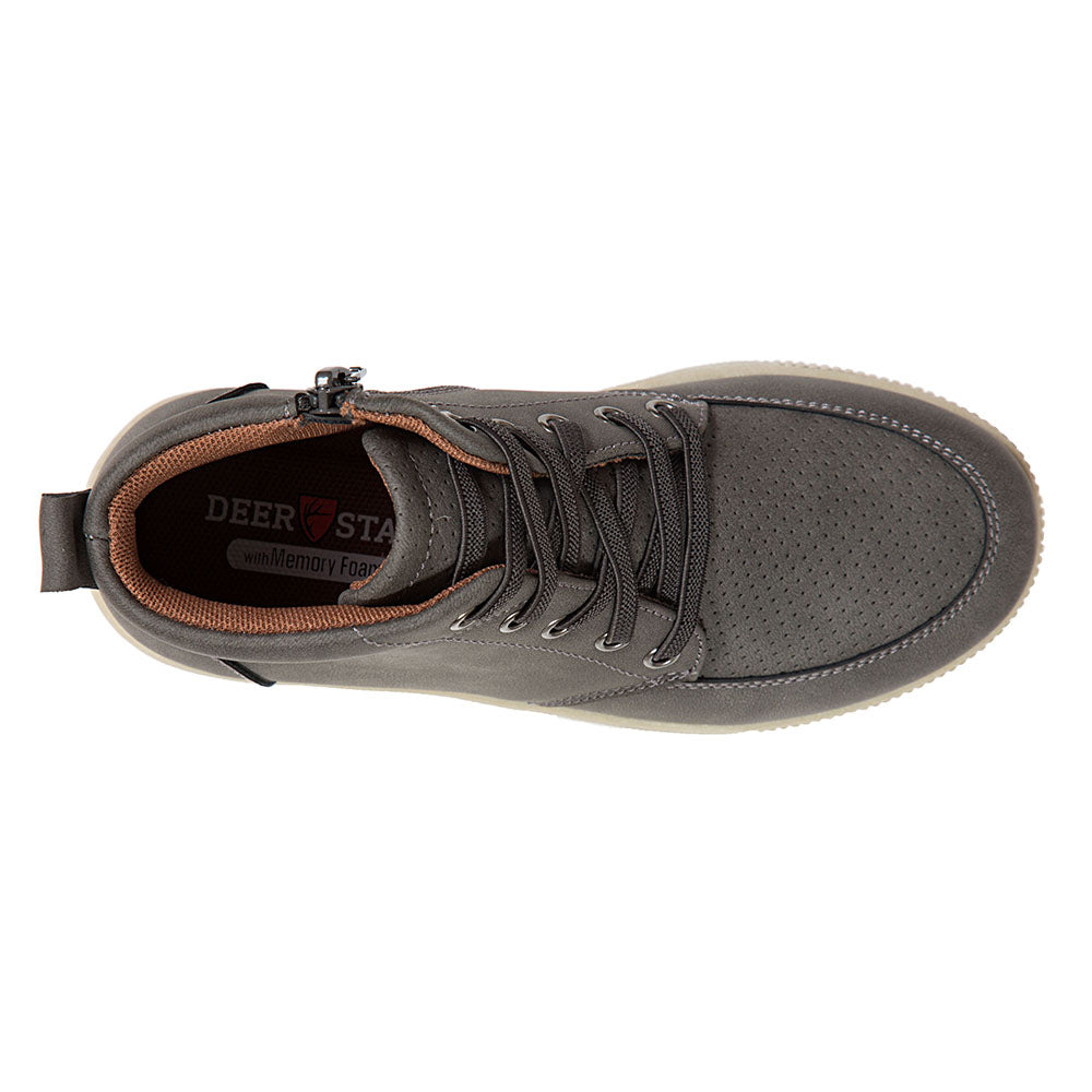 Zapatos Deer Stags Dapper Jr. Para Niños - Mocasín Elegante Negro/Carbón