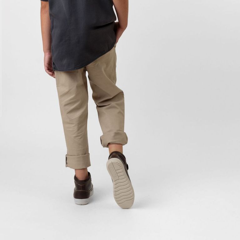 Deer Stags Niles Kids in Dark Brown
