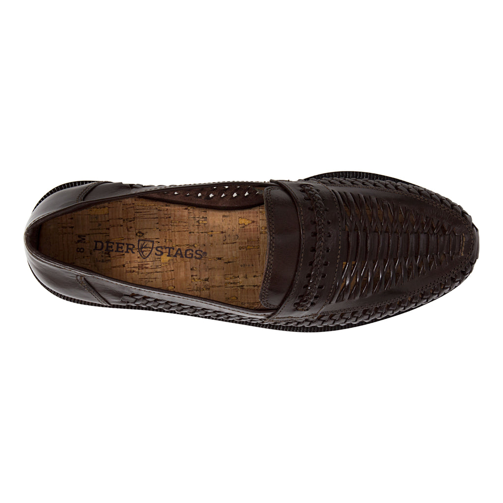 Deer Stags Men's Puebla in Dark Brown