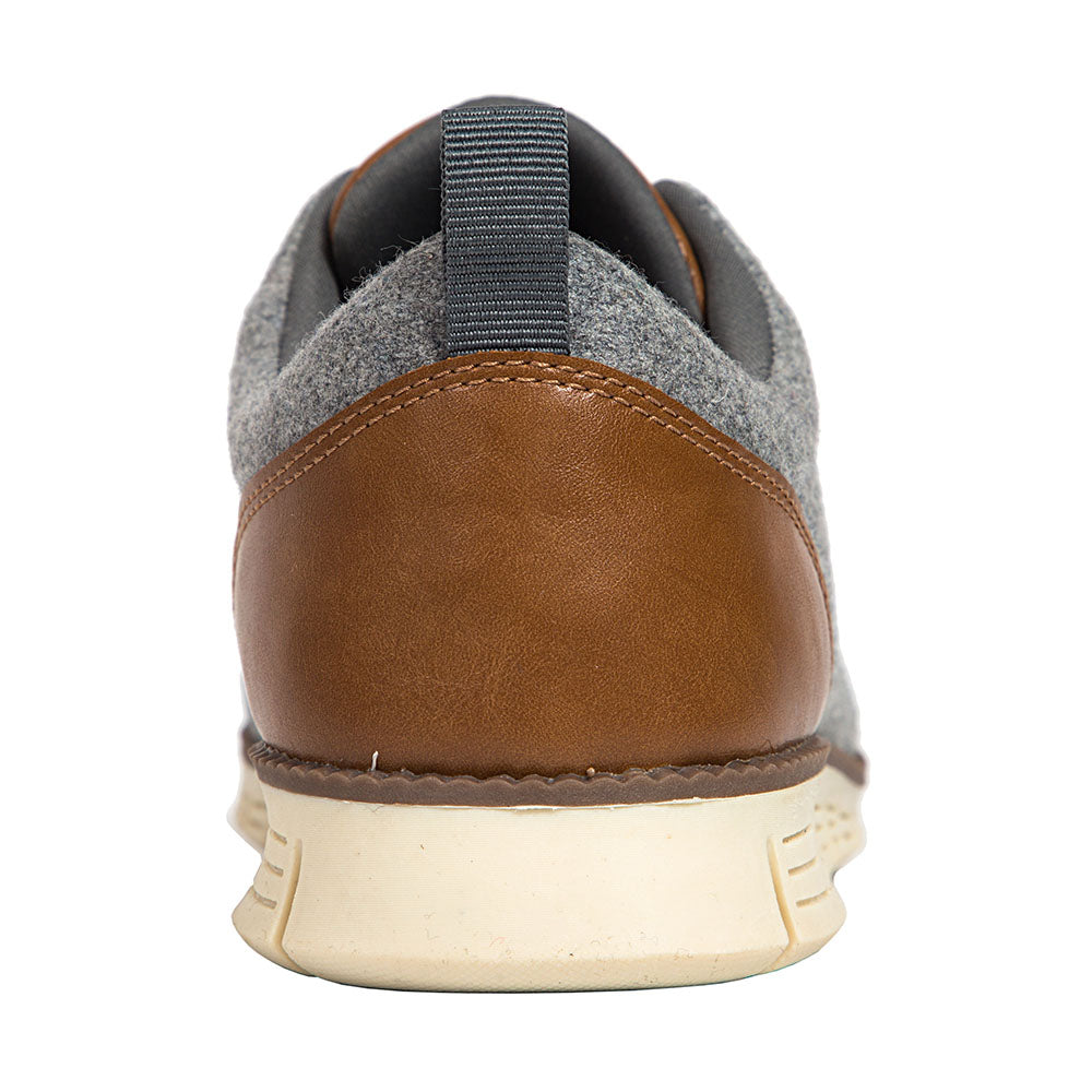 Deer Stags Mens Status in Grey Felt