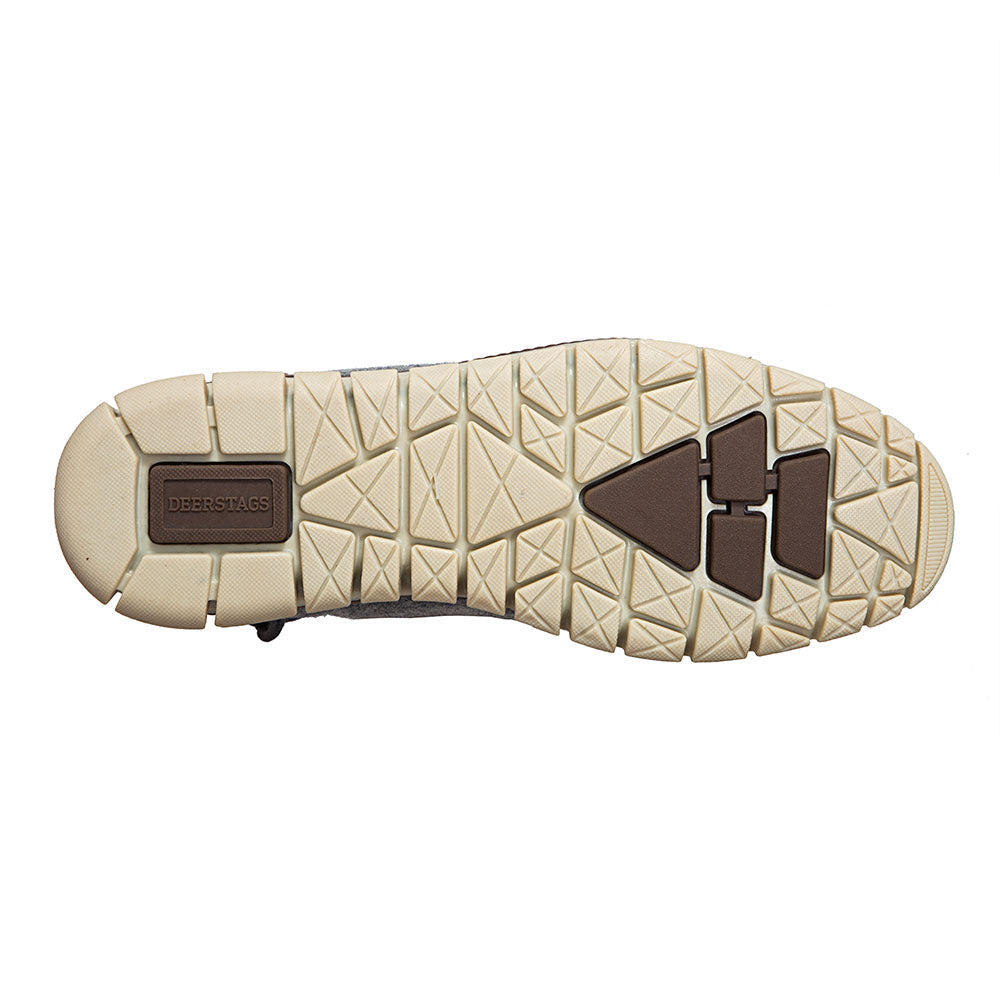 Deer Stags Mens Status in Grey Felt