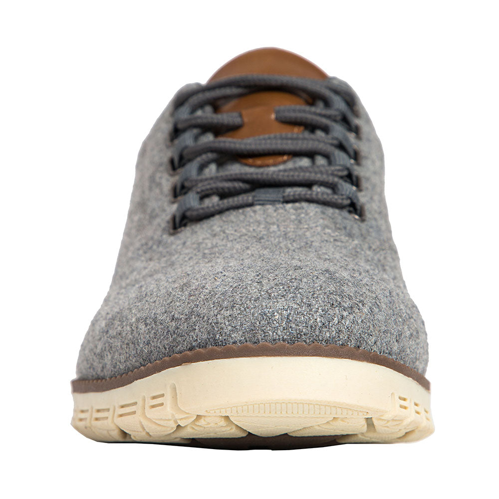 Deer Stags Mens Status in Grey Felt