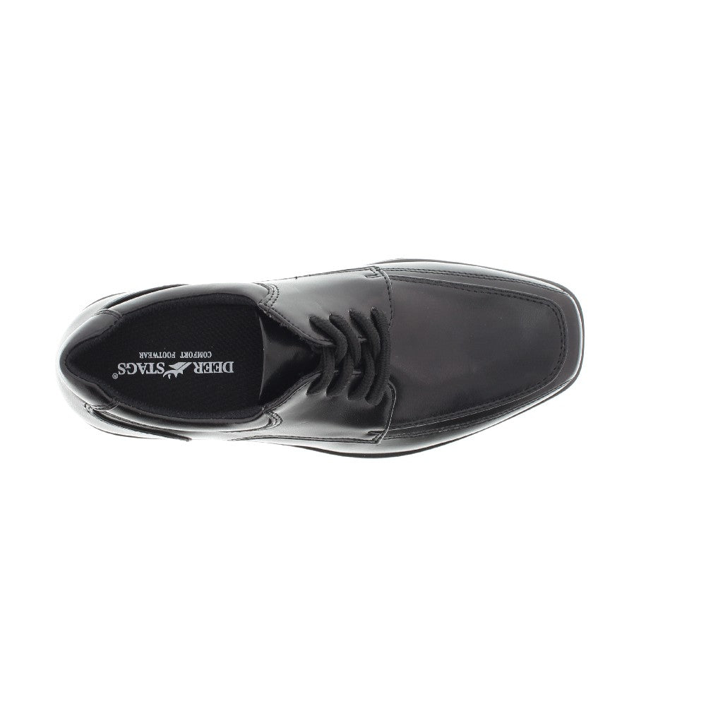 Deer Stags Kids Sharp Lace-up Oxford in Black
