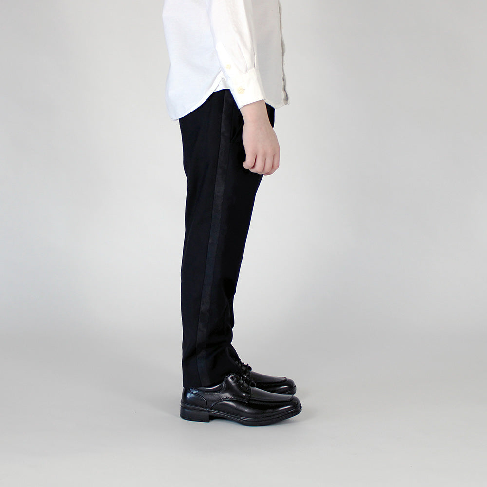 Deer Stags Kids Sharp Lace-up Oxford in Black