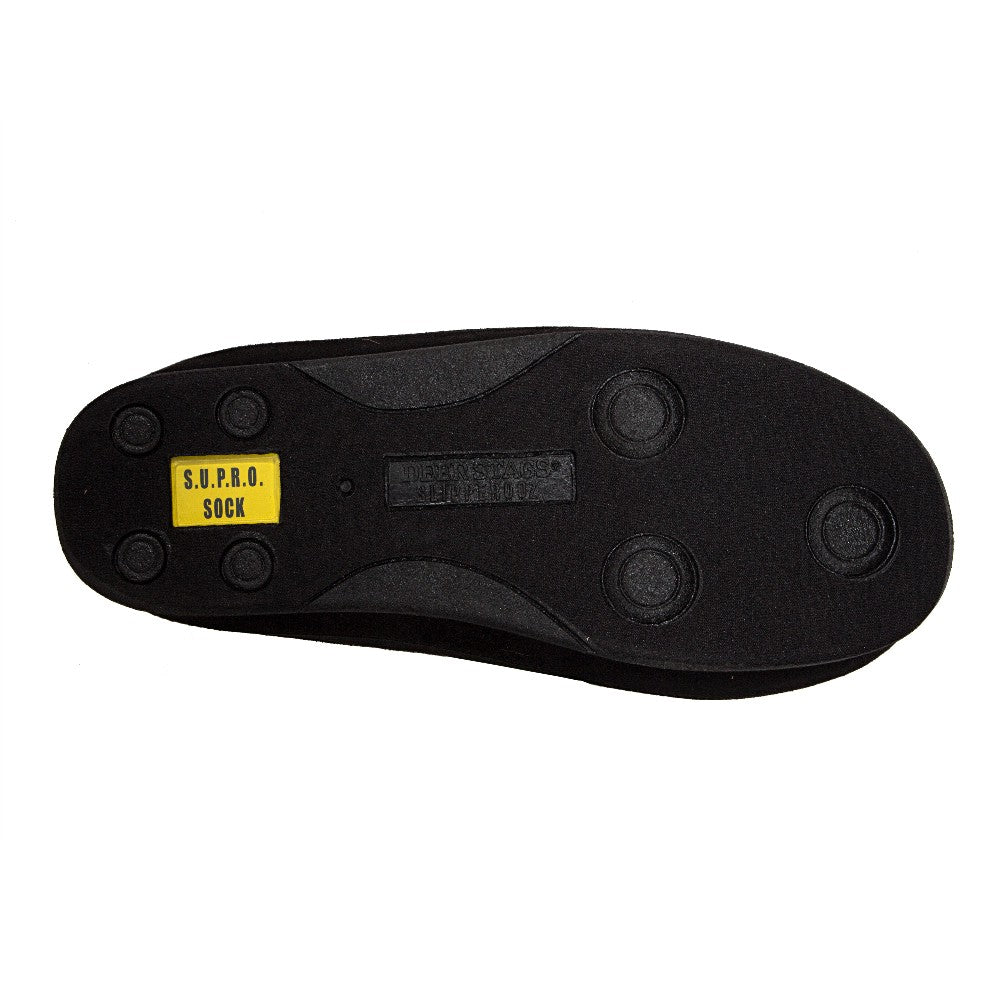 Wherever Unisex Slipper in Midnight Black