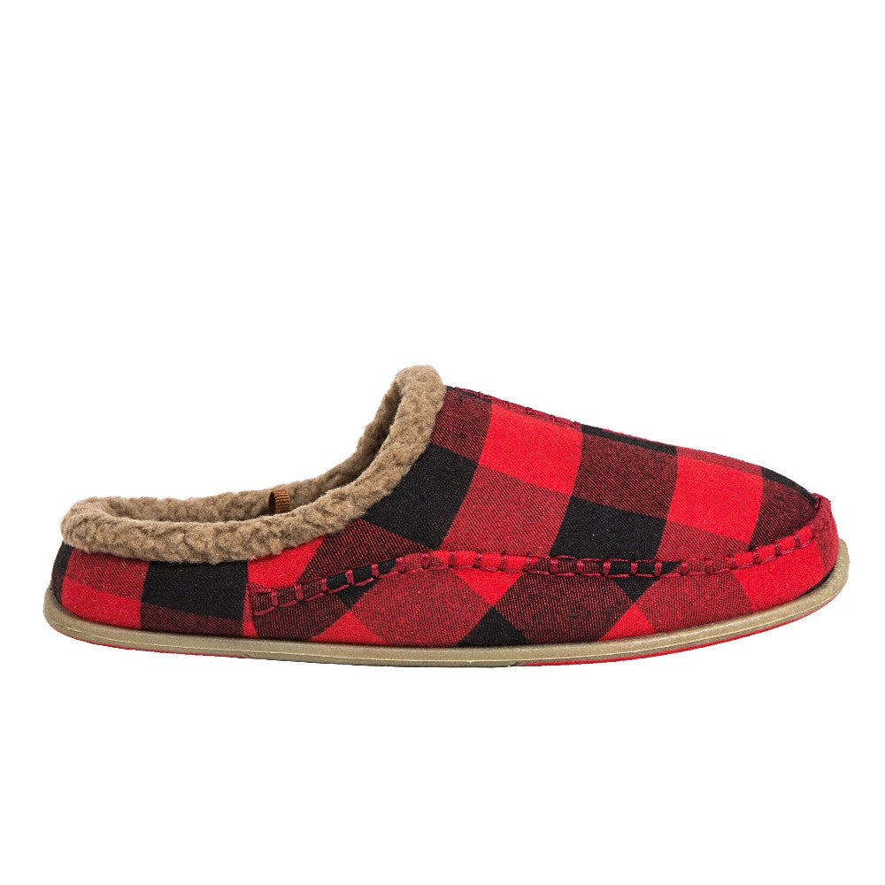 Red plaid 2024 slippers