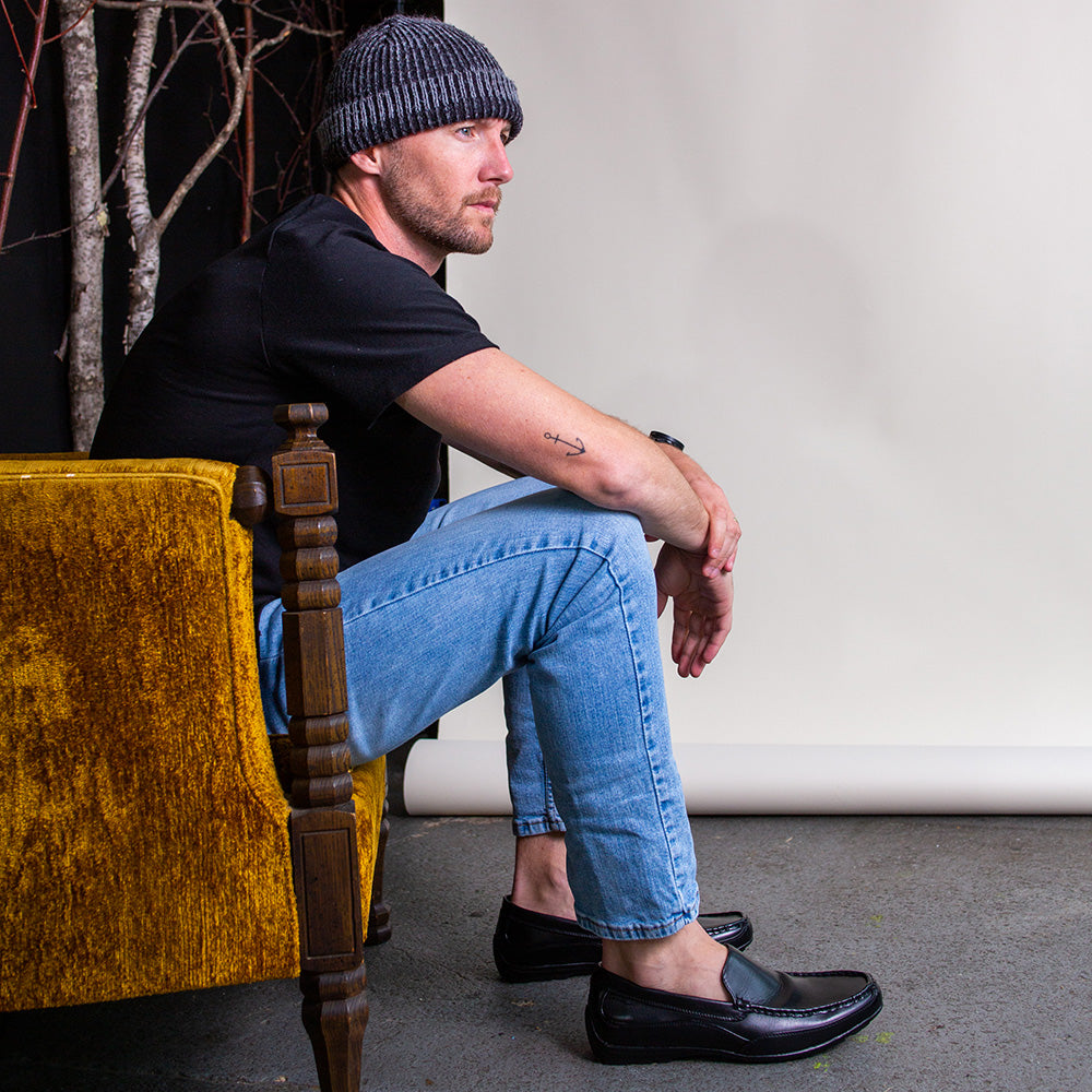 Deer Stags Men's Drive in Black