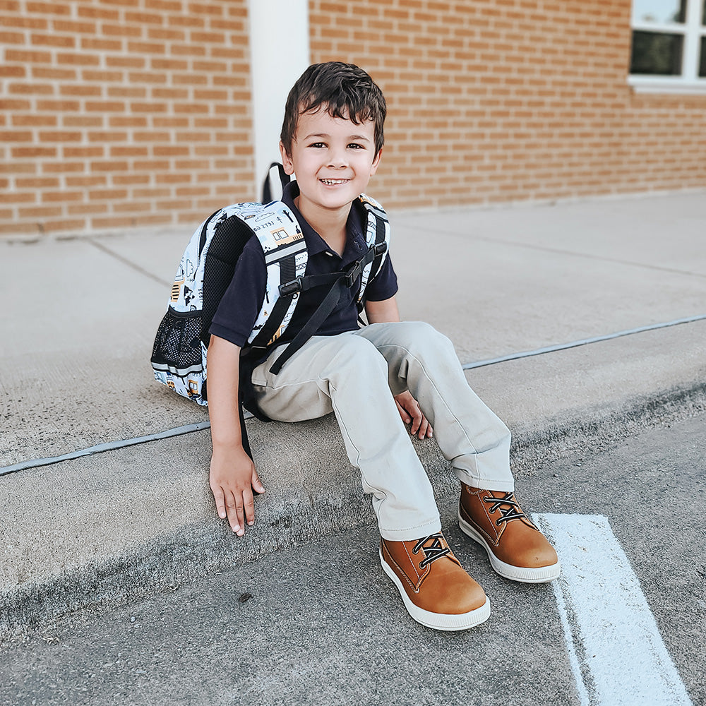 Deer Stags Niles Kids in Dark Brown