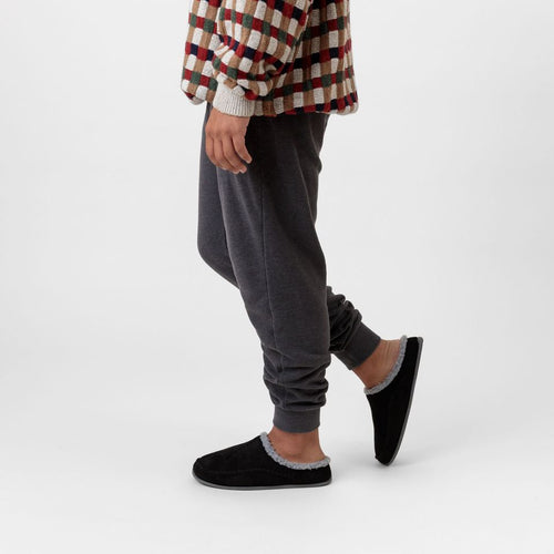 Deer Stags Nordic Unisex Slipper in Black – DeerStags display picture 1