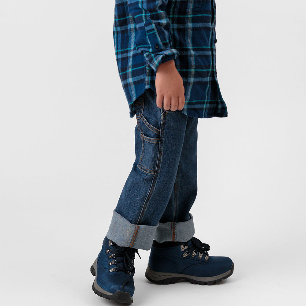 Deer Stags Kids Walker in Navy