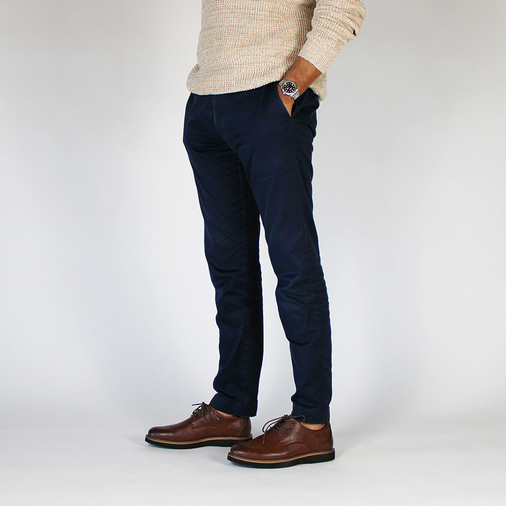 Deer Stags Men's Walkmaster Plain Toe Oxford in Brown