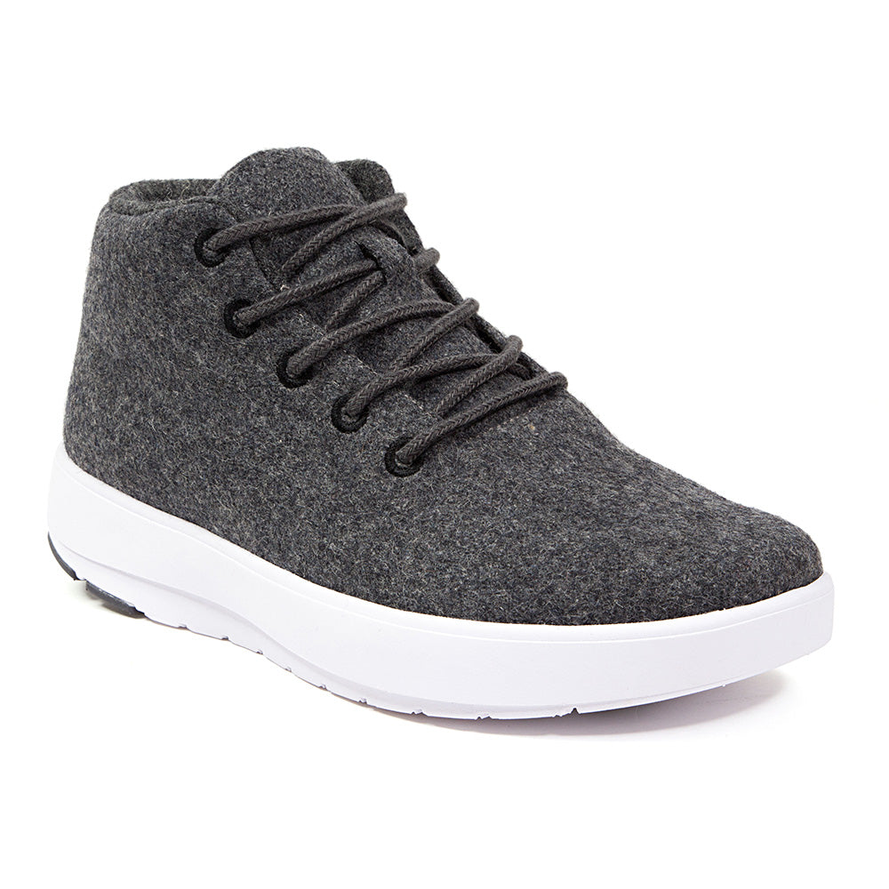 Deer Stags Waylon Men's Fashion Sneaker Boot in Dark Grey