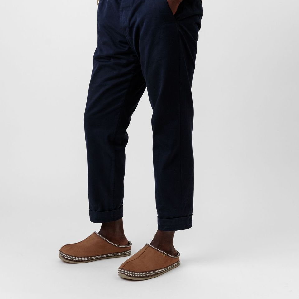 Wherever Unisex Slipper in Chestnut