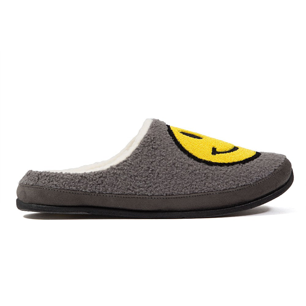 Deer Stags Wink Unisex Slipper in Charcoal White DeerStags